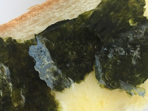 しらす海苔チーズトースト